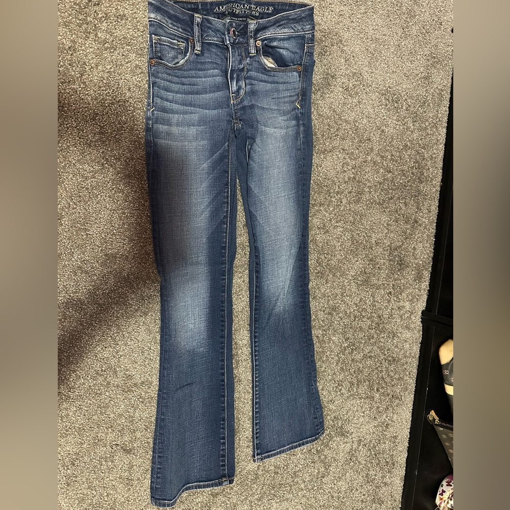 American Eagle Skinny Kick (Bootcut) Jeans